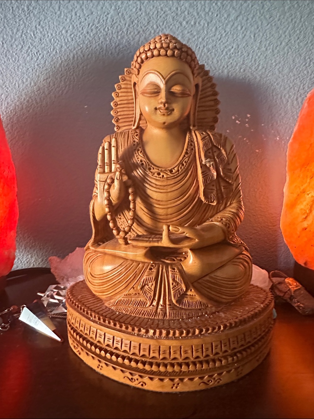 Golden Buddha Statue Decorative Figurine